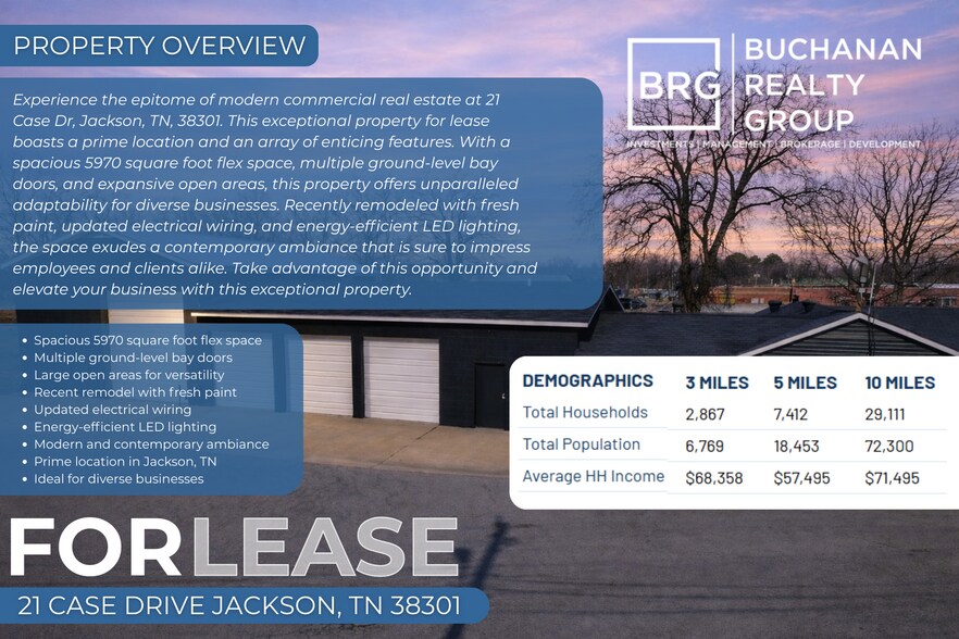 More Photos Of 21 Case Dr, Jackson Service For Lease