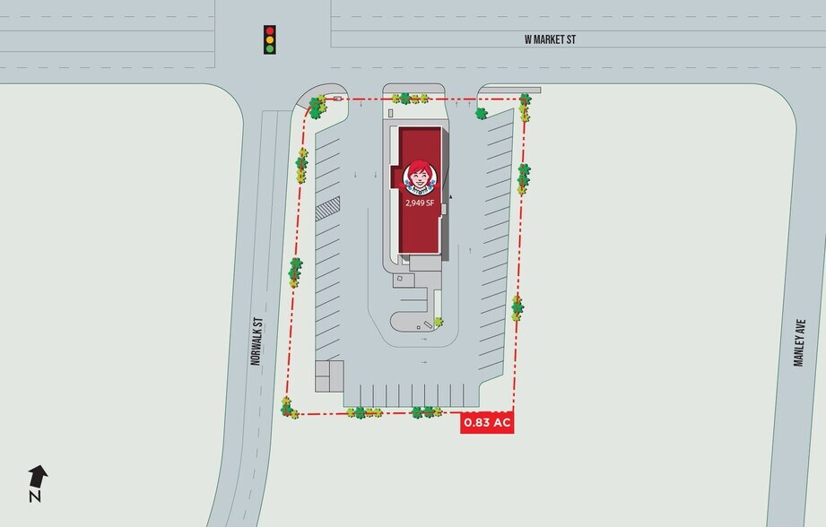 More Photos Of 4805 W Market St, Greensboro Fast Food For Sale