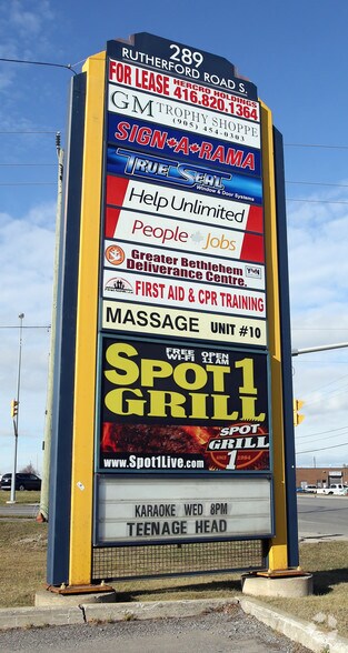 More Photos Of 289 Rutherford Rd S, Brampton Showroom For Lease