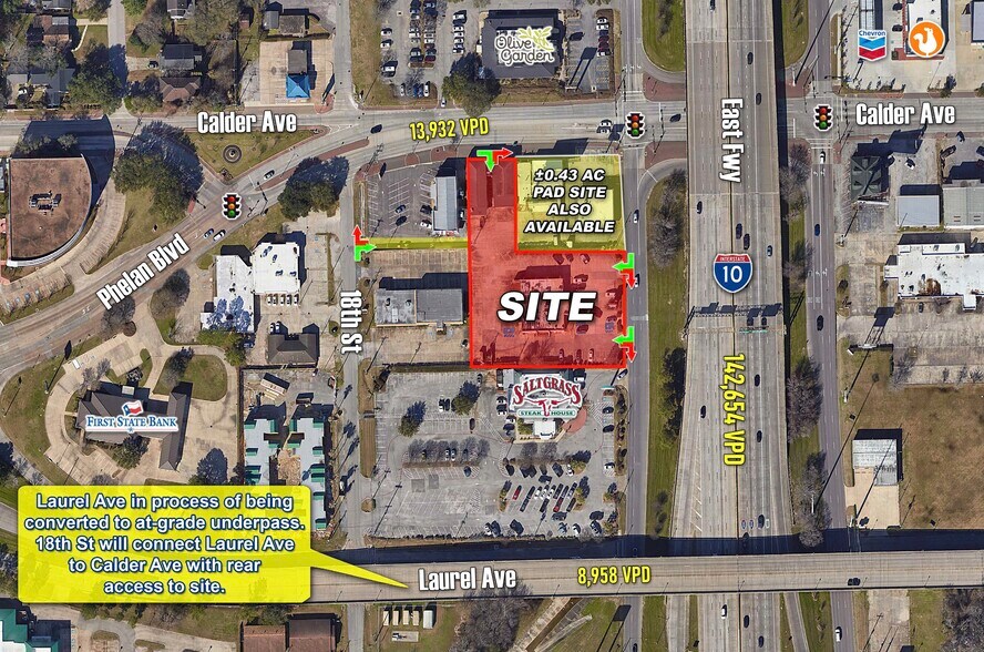 More Photos Of 335 I-10, Beaumont Restaurant For Sale