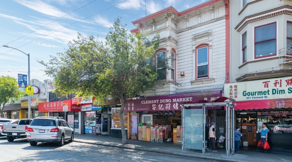 Primary Photo Of 637-639 Clement St, San Francisco Storefront Retail Residential For Sale