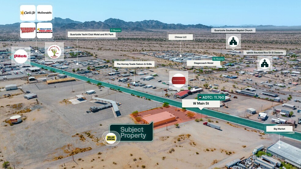 More Photos Of 925 W Main St, Quartzsite General Retail For Sale