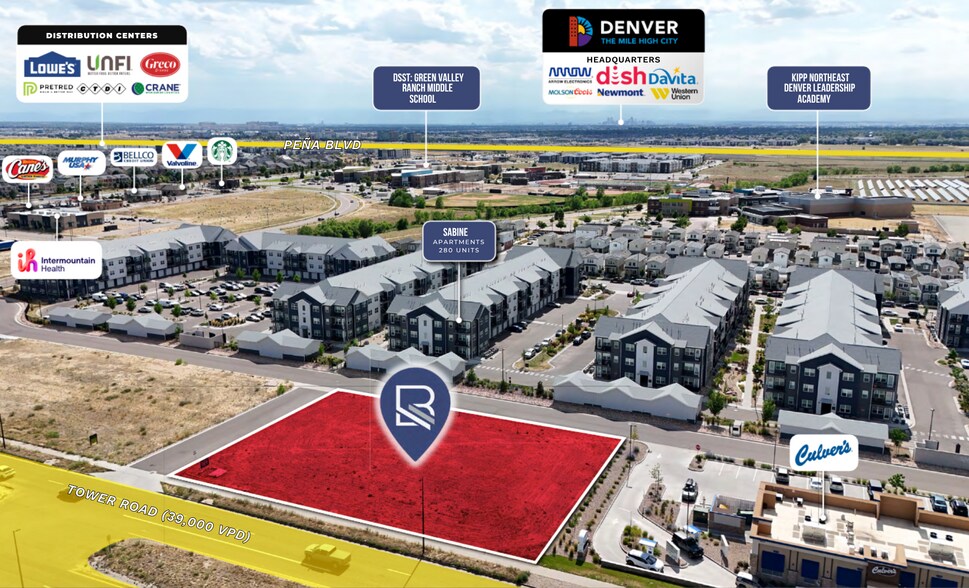 More Photos Of 5035 Tower Rd, Denver Land For Sale