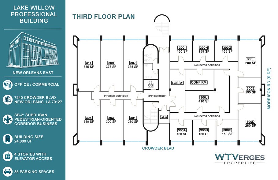 More Photos Of 7240 Crowder Blvd, New Orleans Medical For Lease