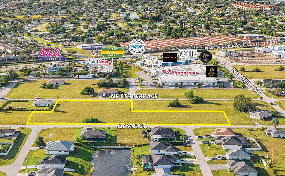Primary Photo Of 1320 NE 9th St, Cape Coral Land For Sale