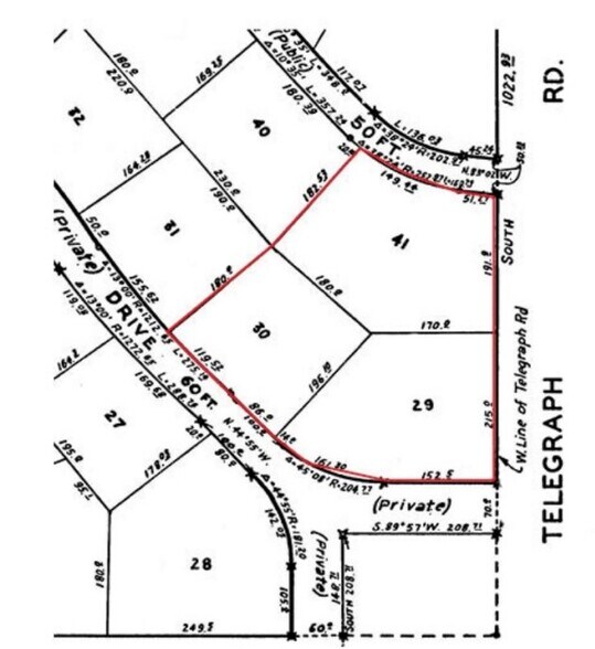 More Photos Of 13 Mile & Telegraph Rd, Franklin Land For Sale