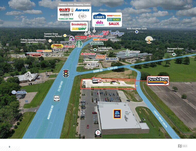 More Photos Of 9501 Mansfield Road Ln, Shreveport Fast Food For Sale