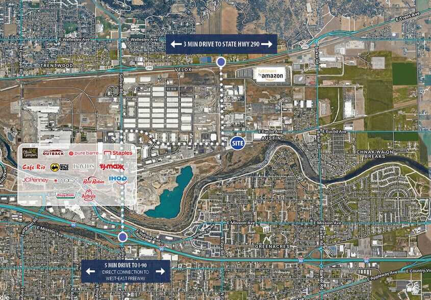 More Photos Of 3014 N Flora Rd, Spokane Valley Manufacturing For Lease