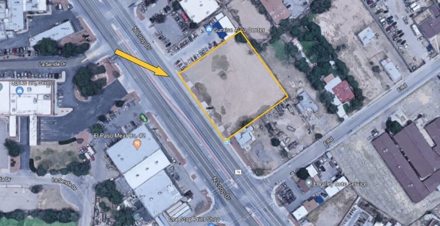 More Photos Of 7749 N Loop Dr, El Paso Land For Lease