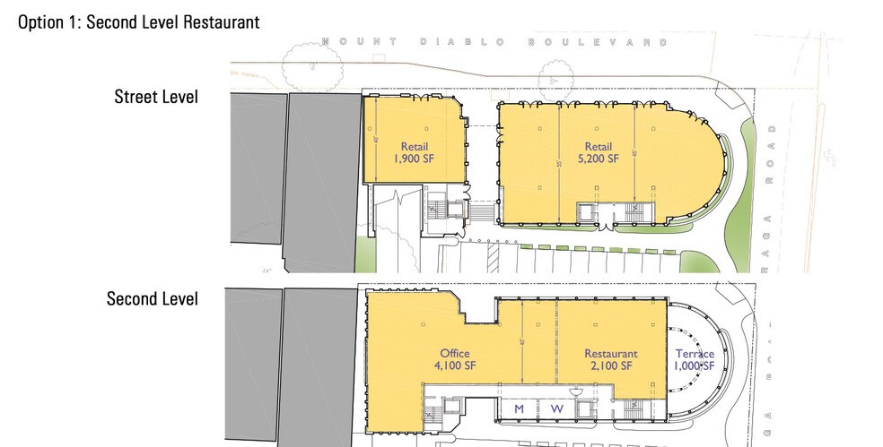 More Photos Of 3525-3529 Mt Diablo Blvd, Lafayette Storefront For Lease