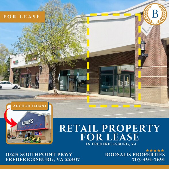More Photos Of 10101 Southpoint Pky, Fredericksburg Unknown For Lease