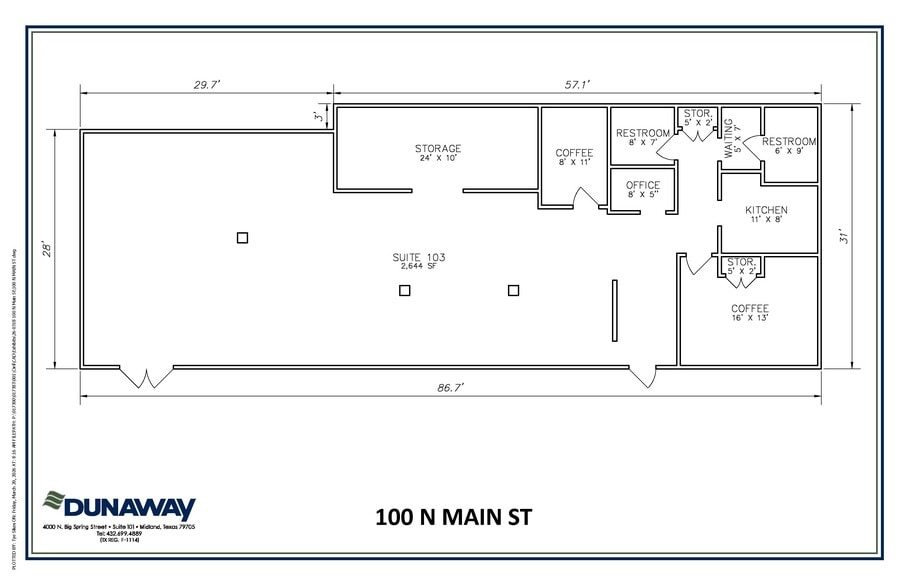 More Photos Of 100 N Main St, Midland Apartments For Lease