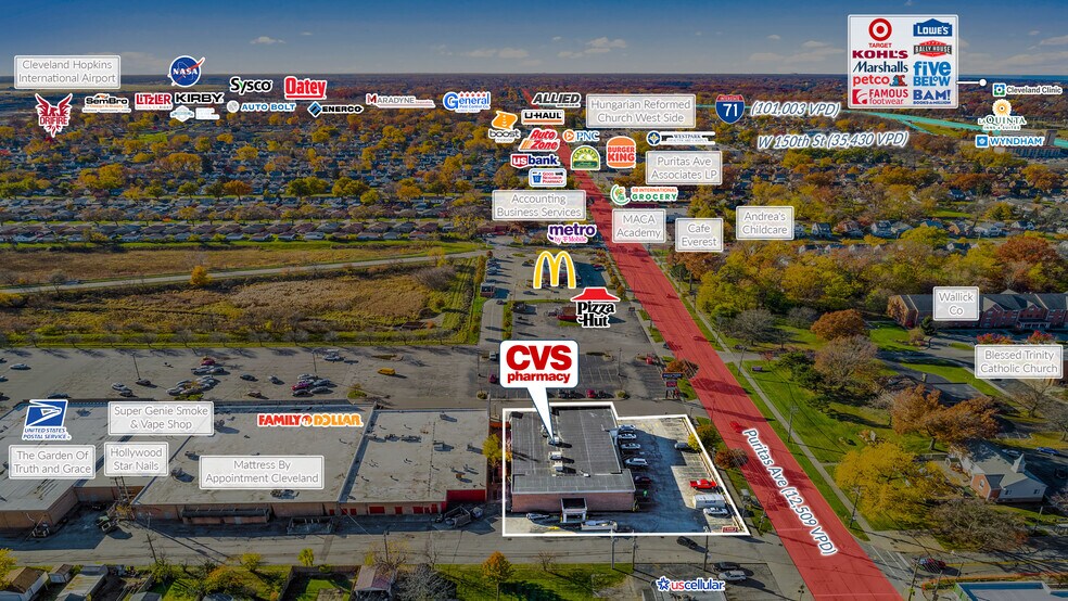 Primary Photo Of 14025-14041 Puritas Ave, Cleveland Storefront For Lease