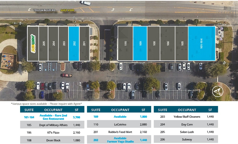 More Photos Of 12400 Yellow Bluff Rd, Jacksonville Unknown For Lease