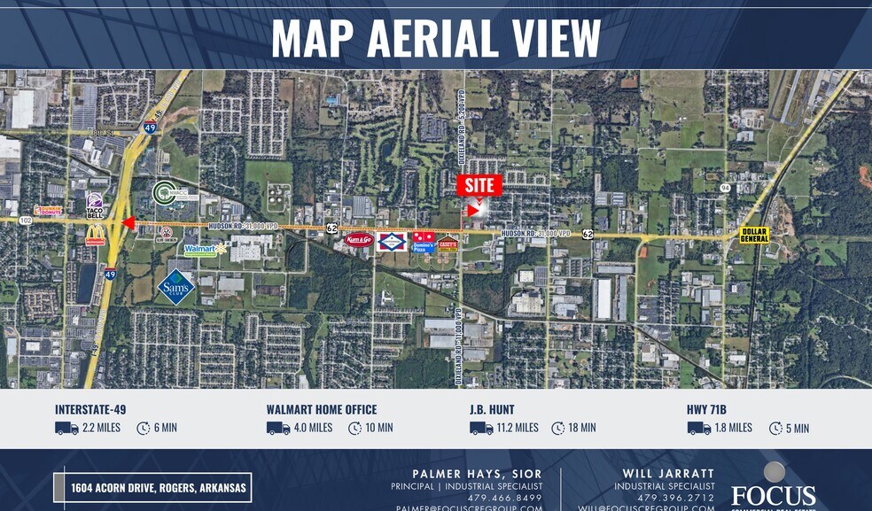 More Photos Of 1604 W Acorn Dr, Rogers Industrial For Lease