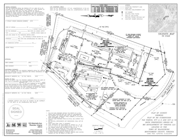 More Photos Of 3503-3511 Holiday Ln, Blacksburg Land For Sale