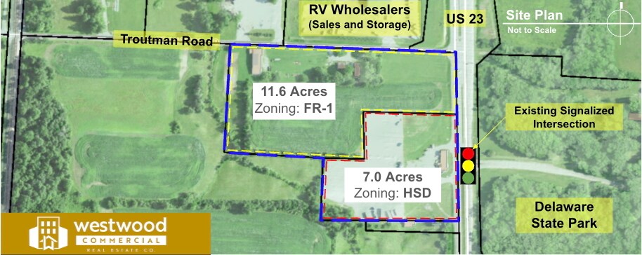 More Photos Of 5201 US Highway 23 N, Delaware Land For Sale