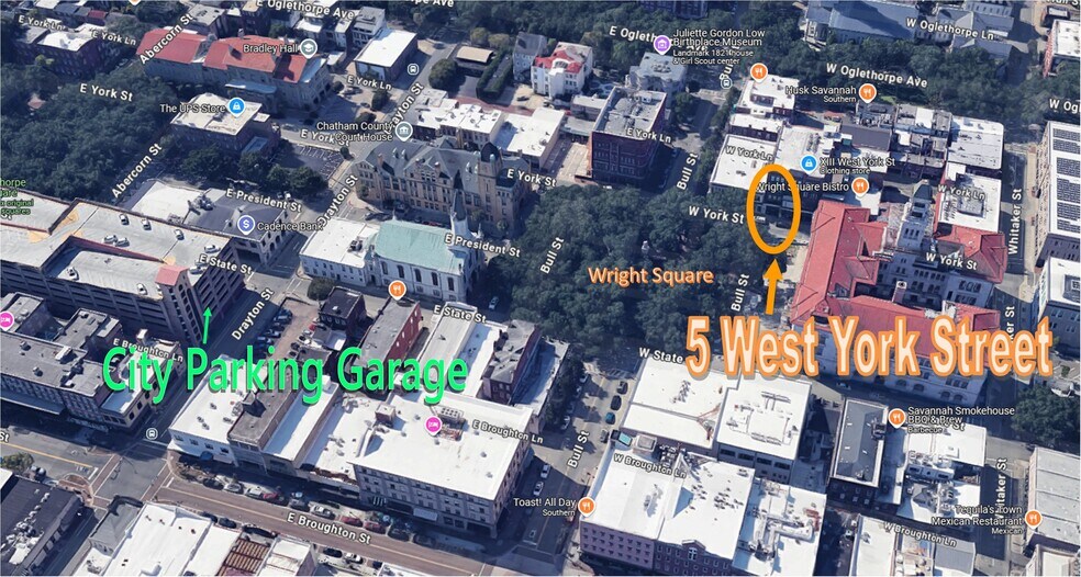More Photos Of 5 W York St, Savannah Storefront For Lease