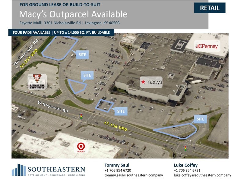 Primary Photo Of 3301 Nicholasville Rd, Lexington Land For Lease