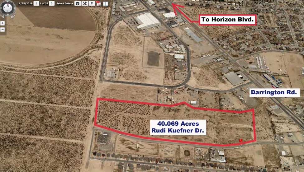 Primary Photo Of Rudi Kuefner Dr, Horizon City Land For Sale