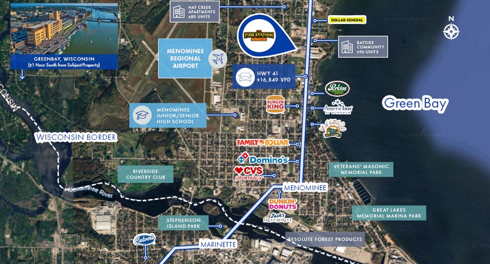 More Photos Of 3101 10th St, Menominee Freestanding For Sale