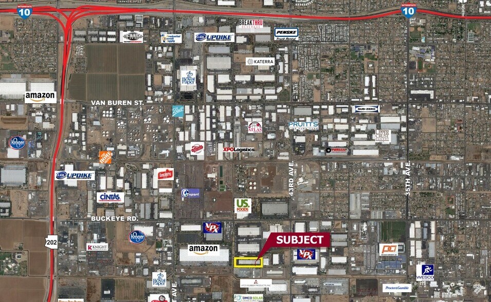 More Photos Of 1711 S 47th Ave, Phoenix Distribution For Lease