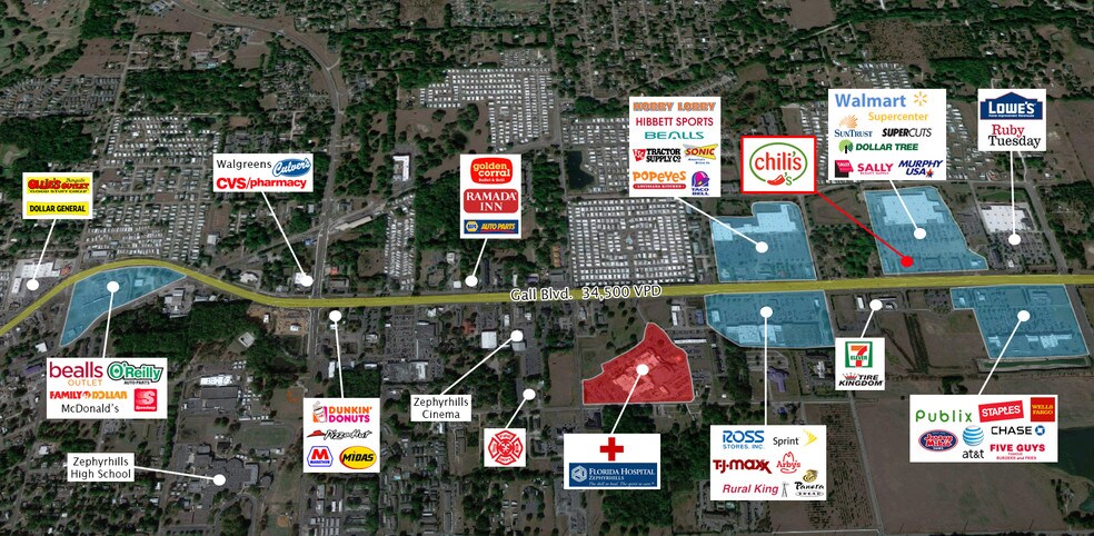 More Photos Of 7643 Gall Blvd, Zephyrhills Restaurant For Sale