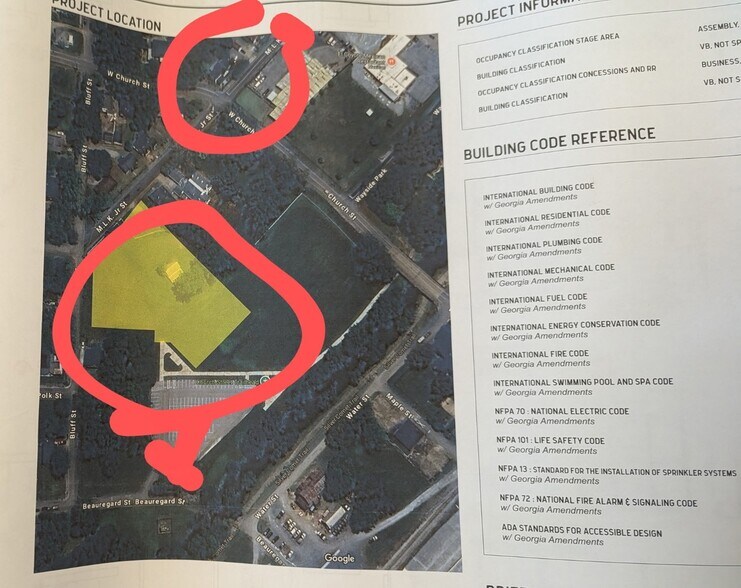 More Photos Of 300 Church St, Rockmart Lodge Meeting Hall For Sale