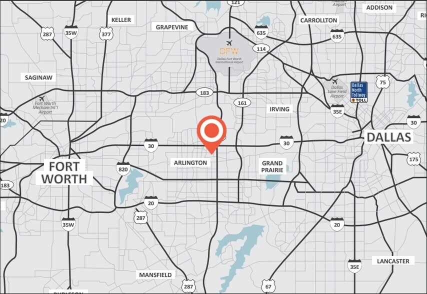 More Photos Of 2100 Exchange Dr, Arlington Industrial For Lease