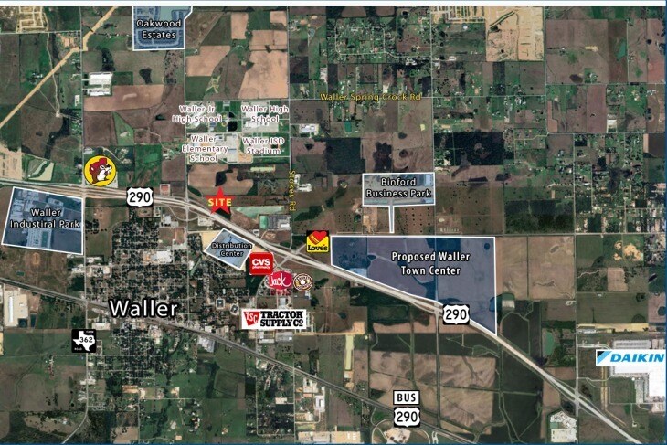 More Photos Of NEC US 290 at Field Store Road, Waller Land For Sale