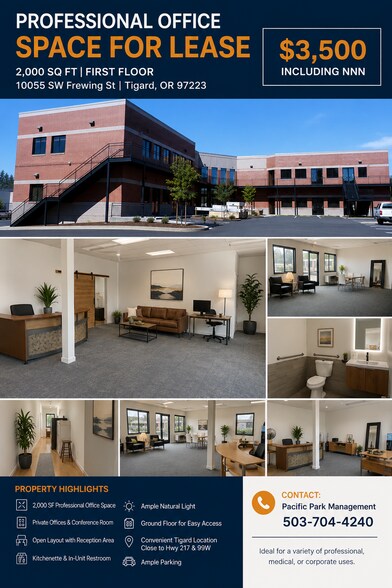 More Photos Of 9975 SW Frewing St, Tigard Office For Lease