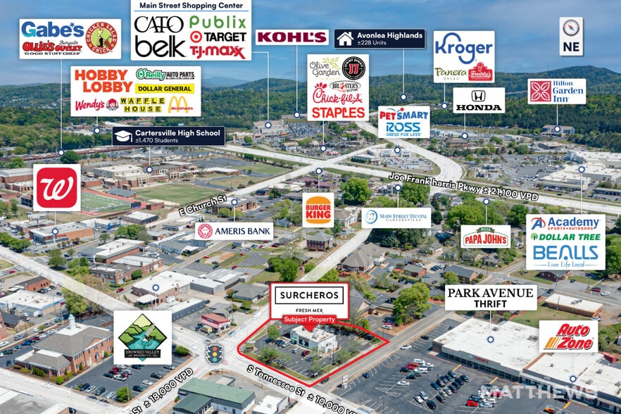 More Photos Of 104 S Tennessee St, Cartersville Fast Food For Sale