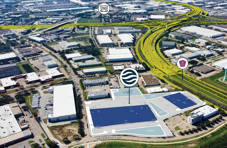 More Photos Of 7415 Empire Central Dr, Houston Industrial For Sale