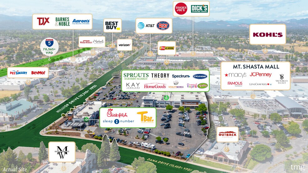 More Photos Of 1401 Hilltop Dr, Redding Freestanding For Sale