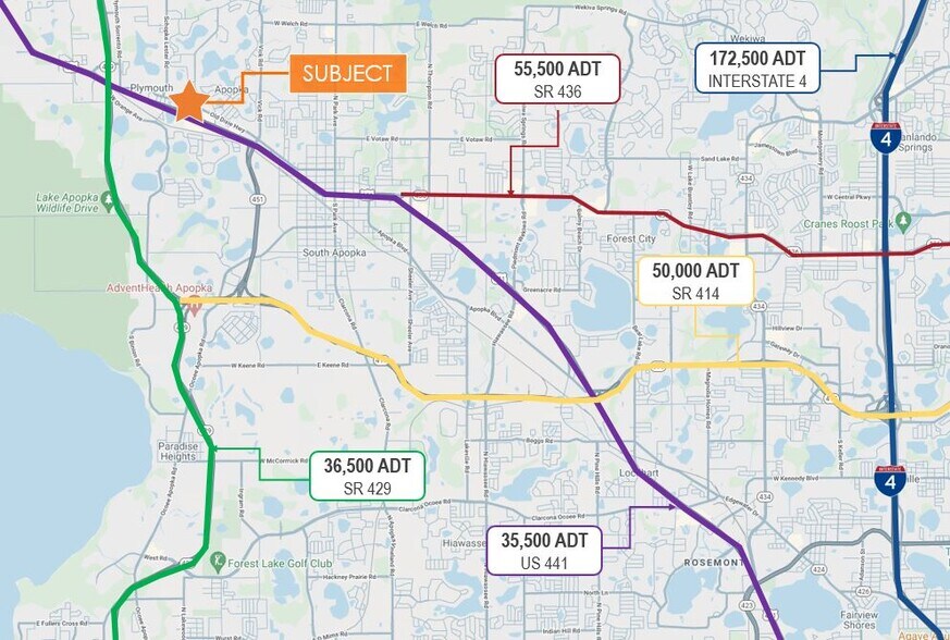 More Photos Of 2175 Old Dixie Hwy, Apopka Land For Sale