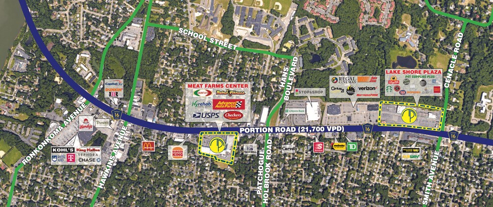 More Photos Of 300-318 Portion Rd, Ronkonkoma Unknown For Lease