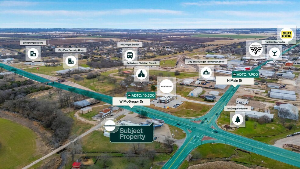 More Photos Of 307 W McGregor Dr, Mc Gregor Fast Food For Sale