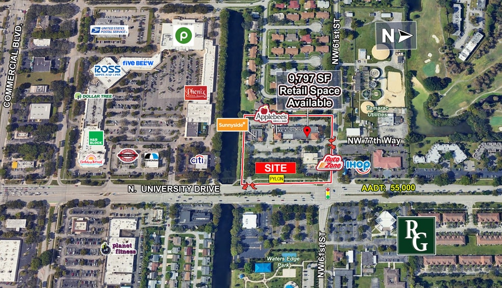 More Photos Of 6001-6095 N University Dr, Tamarac Unknown For Lease