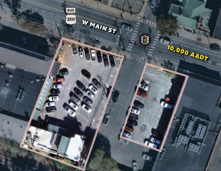 More Photos Of 332-408 W Main St, Charlottesville Land For Sale