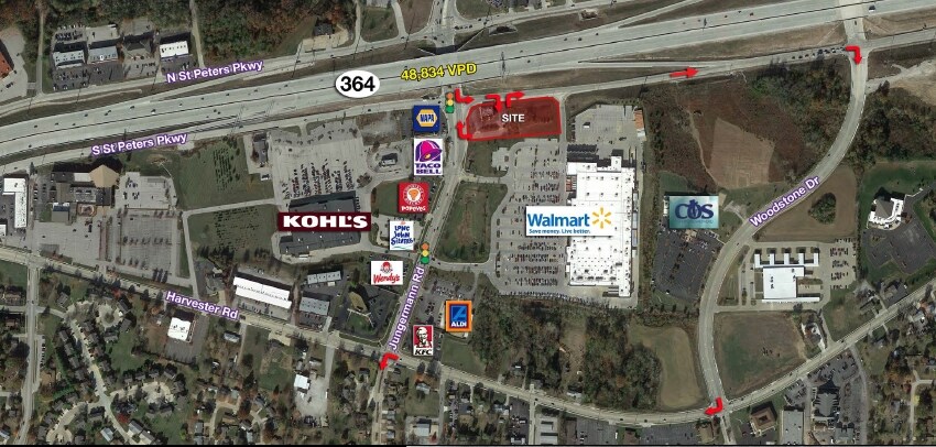 More Photos Of 1615 Jungermann Rd, Saint Peters Storefront Retail Office For Lease