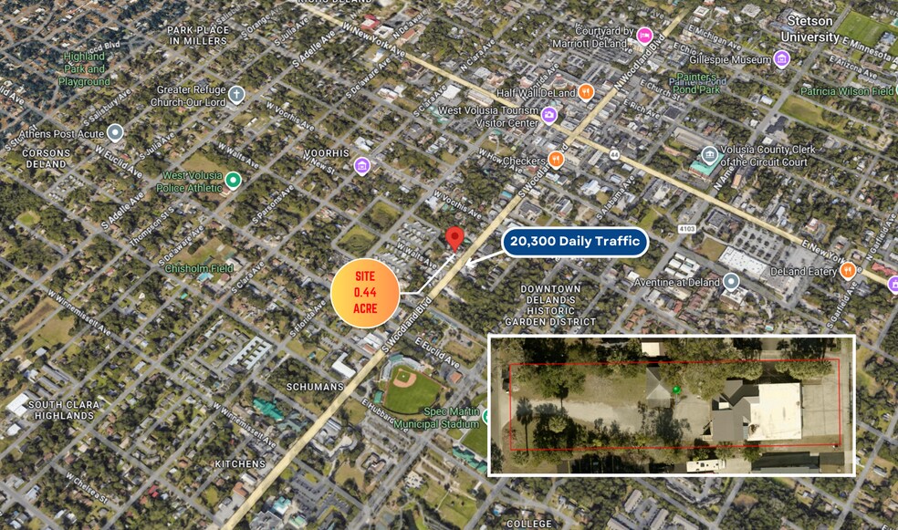 More Photos Of 332 S Woodland Blvd, Deland Storefront For Sale