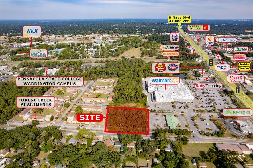 More Photos Of 10 Blk Patton Dr., Pensacola Land For Sale