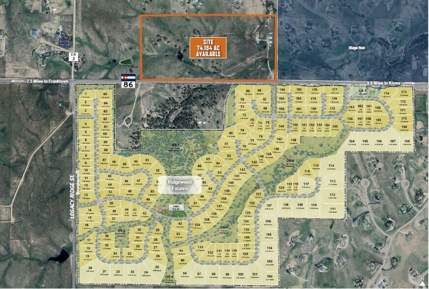 Primary Photo Of 1223 CO-86, Elizabeth Land For Sale