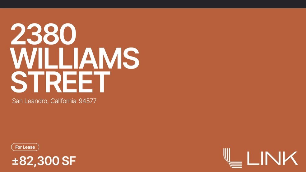 More Photos Of 2380 Williams St, San Leandro Warehouse For Lease