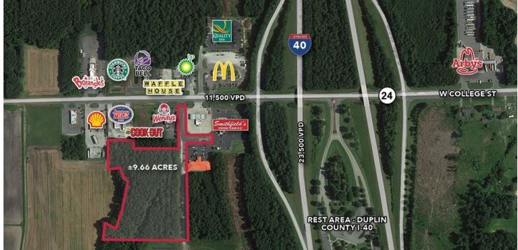 Primary Photo Of 0 W NC 24 Hwy, Warsaw Land For Sale