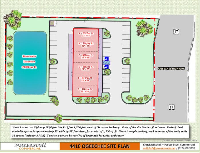 More Photos Of 4410 Ogeechee Rd, Savannah Storefront Retail Office For Lease