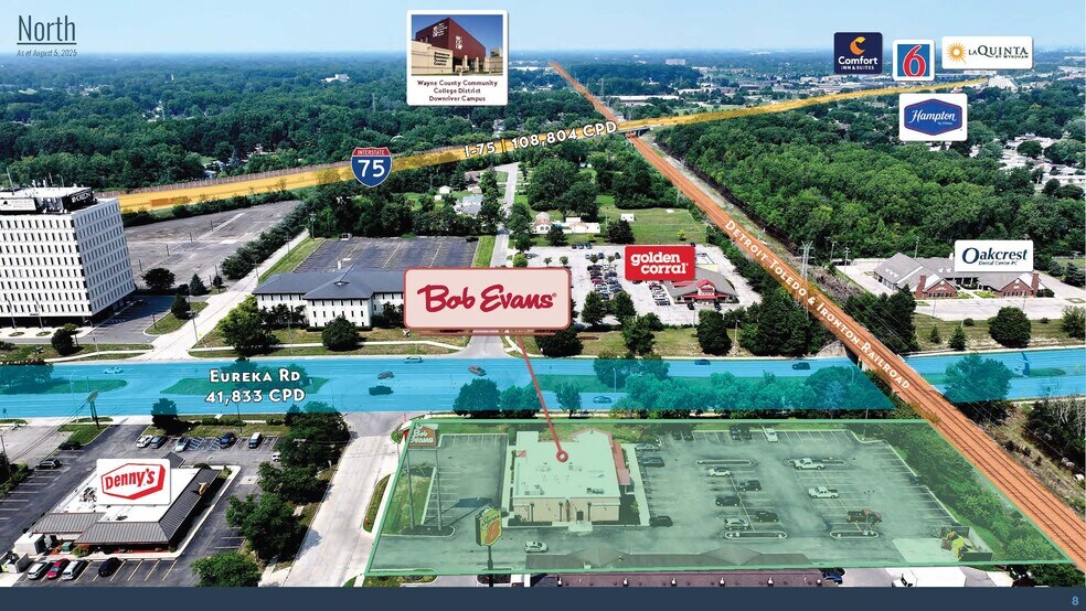 More Photos Of 20465 Eureka Rd, Taylor Restaurant For Sale