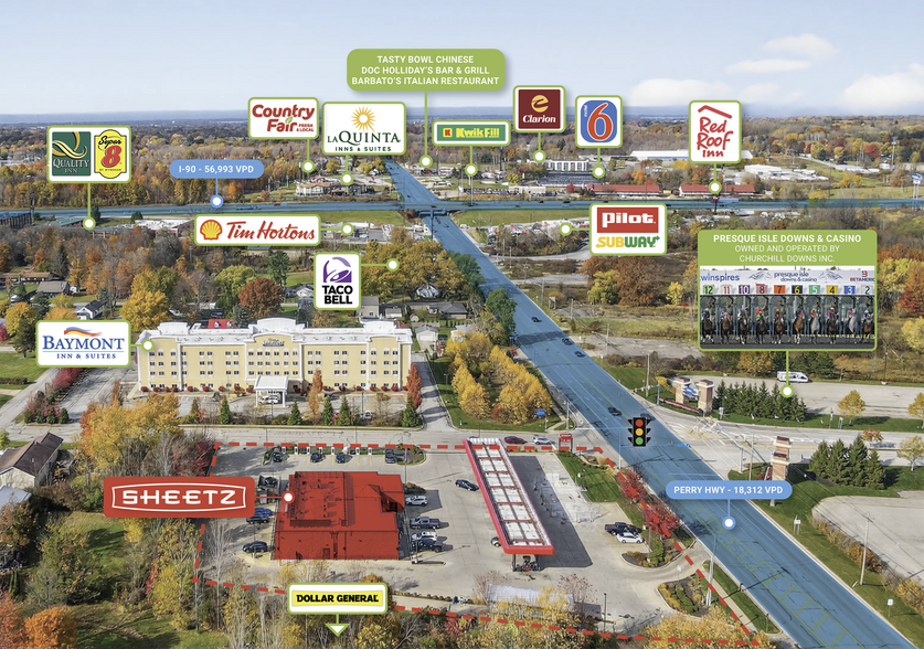 More Photos Of 8180 Perry Hwy, Erie Convenience Store For Sale