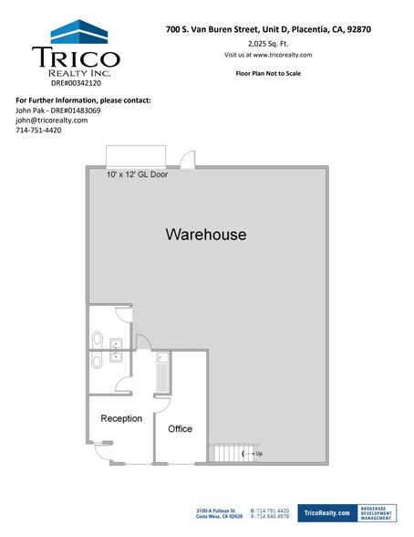 More Photos Of 700 Van Buren St, Placentia Warehouse For Lease