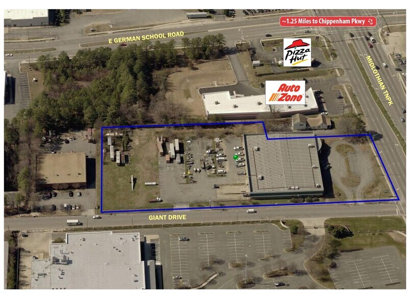 More Photos Of 5701 Midlothian Tpke, Richmond Warehouse For Lease